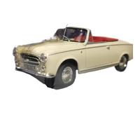 Modèle De Voiture De Course à Collectionner 1:43 pour Peugeot 403 Cabriolet Convertible en Alliage Modèle Rétro Voiture Classique De Collection Voiture Classique Décoration pour Chambre