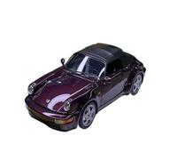 Modèle De Voiture De Course à Collectionner 1:43 pour Porsche 911 964 Speedster Turbo Look 1993 VM166 Modèle en Résine Voiture Statique Multicolore Décoration pour Chambre(Purple)