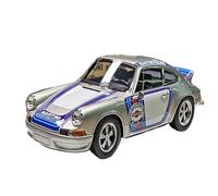 Modèle De Voiture De Course à Collectionner 1:43 pour Porsche 911 Carrera RS 2.7 VM009 Ornements De Véhicule en Alliage Multicolore Édition Collector 1973 Décoration pour Chambre(Silver)