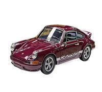 Modèle De Voiture De Course à Collectionner 1:43 pour Porsche 911 Carrera RS 2.7 VM009 Ornements De Véhicule en Alliage Multicolore Édition Collector 1973 Décoration pour Chambre(Red)