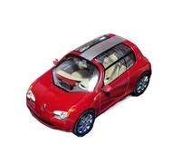 Modèle De Voiture De Course à Collectionner 1:43 pour Renault Zoe Concept Car (épuisé) Modèle Voiture De Collection en Alliage Rouge Voiture Moulée sous Pression Décoration pour Chambre