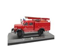 Modèle De Voiture De Course à Collectionner 1:43 pour Road Hawk 1964 Magirus-Deutz 150D10ftlf16 Alliage Camion Pompiers Modèle Décorations De Véhicules Spéciaux Décoration pour Chambre