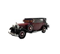 Modèle De Voiture De Course à Collectionner 1:43 pour Rolls-Royce Phantom IV + S860 Modèle Voiture en Alliage Toit Noir Et Toit Rouge Rétro Berline en Métal Décorer Décoration pour Chambre(Red A)