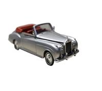 Modèle De Voiture De Course à Collectionner 1:43 pour Rolls-Royce Silver Cloud Convertible Silver Red Interior Modèle Décoratif Moulé sous Pression À L'échelle Décoration pour Chambre
