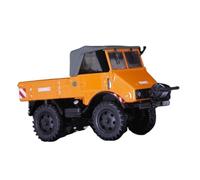 Modèle De Voiture De Course à Collectionner 1:43 pour Unimog 401 Camion Tout-Terrain 1951 Modèle De Voiture De Transport en Métal Décoration De Collection Décoration pour Chambre