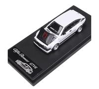 Modèle De Voiture De Course à Collectionner 1:64 pour Alfa Romeo Gtv6 Large Carrosserie Modifiée Version Couvercle Ouvert Simulation Mini Modèle Voiture en Alliage Décoration pour Chambre