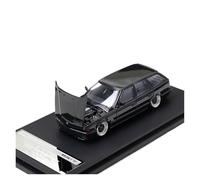 Modèle De Voiture De Course à Collectionner 1:64 pour BMW E34 Touring Tuile Canette Couvercle Avant Ouvrable Alliage Modèle Voiture À Vin Artisanat Décoration Décoration pour Chambre(Black)