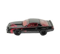 Modèle De Voiture De Course à Collectionner 1/64 pour Chevrolet Camaro IROC-Z 1985 Couvercle Avant Ouvrable Échelle Alliage Modèle De Voiture Miniature Décoration Décoration pour Chambre