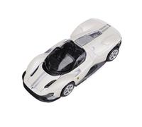 Modèle De Voiture De Course à Collectionner 1:64 pour Ferrari Daytona SP3 Décoration Voiture De Sport Alliage Moulé sous Pression Jouet Voiture Collection Souvenir Décoration pour Chambre(White)