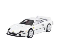 Modèle De Voiture De Course à Collectionner 1:64 pour Ferrari F40 Blanc Résine Édition Limitée Modèle De Voiture Petit Jouet Moulé sous Pression Collection Adulte Décoration pour Chambre