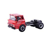 Modèle De Voiture De Course à Collectionner 1:64 pour GMC Acier Cabine Inclinable Général Camion Tête Tracteur Tête Résine Modèle Véhicule De Transport Ornements Décoration pour Chambre