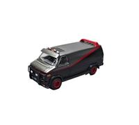 Modèle De Voiture De Course à Collectionner 1:64 pour GMC Vandura 51160 Noir Alliage Voiture Statique Collection Maison Espace Ornement Jouet 1983 Décoration pour Chambre