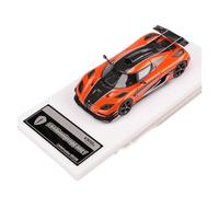 Modèle De Voiture De Course à Collectionner 1:64 pour Koenigsegg One1 Modèle Voiture en Résine Orange Collection De Mode Supercar Artisanat pour L'affichage Décoration pour Chambre