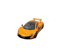 Modèle De Voiture De Course à Collectionner 1:64 pour La Collection Modèles De Super Voitures Course Alliage McLaren P1 Véhicule À Petite Échelle Affichage D'entrée Décoration pour Chambre(Orange)