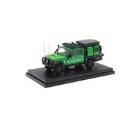 Modèle De Voiture De Course à Collectionner 1 64 pour Land Cruiser LC79 Pick-up Double Cabine Peint Moulé sous Pression Modèle Voiture Fini Modèle Voiture Collection Décoration pour Chambre