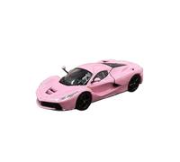 Modèle De Voiture De Course à Collectionner 1:64 pour Le Capot Arrière De LaFerrari Peut Être Ouvert Modèle De Voiture en Alliage Rose Édition Collector Véhicule Décoration pour Chambre