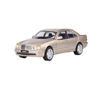 Modèle De Voiture De Course à Collectionner 1:64 pour Mercedes-Benz E55 AMG W210 Version De Simulation du Modèle De Voiture Alliage Jouet Classique Multicolore Décoration pour Chambre(Gold)