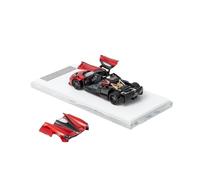 Modèle De Voiture De Course à Collectionner 1:64 pour Pagani Huayra Coupé 2014 Double Porte Ouvrable en Alliage Rouge Modèle De Voiture Petite Voiture Jouet Décoration pour Chambre