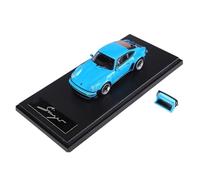 Modèle De Voiture De Course à Collectionner 1:64 pour Porsche 930 Singer Turbo Version Modifiée Véhicule Décoratif en Alliage Moulé sous Pression Voiture Surprise Décoration pour Chambre