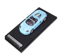 Modèle De Voiture De Course à Collectionner 1:64 pour Porsche Carrera Cabriolet Voiture De Sport Simulation Alliage Modèle Voiture Échelle Voiture Jouet Décoration Décoration pour Chambre(Blue)