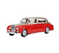 Modèle De Voiture De Course à Collectionner 1:64 pour Rolls-Royce Phantom VI Sixième Génération Rouge Simulation Collection Modèle Voiture en Alliage Gold Top Décoration pour Chambre
