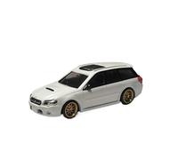 Modèle De Voiture De Course à Collectionner 1/64 pour Subaru Legacy BP5 Modèle Simulation Alliage Blanc Modèle De Voiture Berline Voiture Fans Lovers Collection Décoration pour Chambre