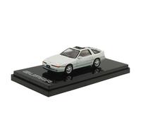 Modèle De Voiture De Course à Collectionner 1:64 pour Toyota Supra A70 Alliage Modèle Voiture Classique Le Toit Ouvrant Peut Être Ouvert Petite Voiture Décoration pour Chambre(White)