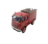 Modèle De Voiture De Course à Collectionner 1:72 pour Atlas Om Tigrotto Camion Pompiers Modèle en Métal Véhicule De Travail Modèle Décoratif Moulé sous Pression Décoration pour Chambre