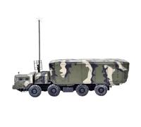 Modèle De Voiture De Course à Collectionner 1:72 pour Le Véhicule Commandement du Système Lancement Missiles Défense Aérienne 54K6E S300 Modèle Camion Alliage Jouet Décoration pour Chambre