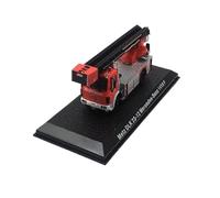 Modèle De Voiture De Course à Collectionner 1:72 pour Metz DLK 23-12 1419F Échelle Rouge Camion De Pompiers Véhicule D'ingénierie Modèle en Alliage Voiture Jouet Décoration pour Chambre