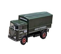 Modèle De Voiture De Course à Collectionner 1:87 pour BÜSSING LU Camion Remorque Modèle Voiture Moulé Pression Voiture Vintage Artisanat pour Collection Amateur Décoration pour Chambre