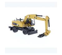 Modèle De Voiture De Course à Collectionner 1:87 pour Cat M318D Pelle sur Pneus Alliage Chariot Élévateur Modèle Ingénierie Véhicule Grab Jouets Souvenir Décoration pour Chambre