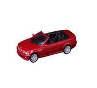 Modèle De Voiture De Course à Collectionner 1:87 pour M3 Cabriolet E46 Voiture Sport Décapotable en Alliage Voiture Rouge De Style Rétro Véhicule D'exposition Décoration pour Chambre