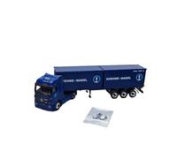 Modèle De Voiture De Course à Collectionner 1:87 pour MB ACTROS Camion Porte-conteneurs Alliage Jouet Voiture Petit Camion Transport Voiture pour La Décoration Décoration pour Chambre