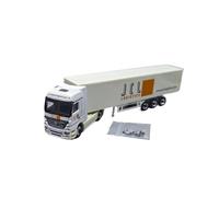 Modèle De Voiture De Course à Collectionner 1:87 pour MB ACTROS V8 Camion Porte-conteneurs en Alliage Voiture Authentiquement Détaillée Construire Et Exposer Modèle Décoration pour Chambre