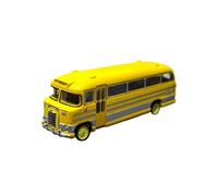 Modèle De Voiture De Course à Collectionner Bus Bedford SB 1:87 - Modèle Jaune - Modèles Voitures Miniatures en Métal Moulé sous Pression - Véhicule Statique - 1959 Décoration pour Chambre