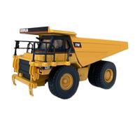 Modèle De Voiture De Course à Collectionner Camion À Benne Basculante Minier Caterpillar Cat 775E Échelle 1:64 Modèle De Camion en Alliage Jaune Décoration pour Chambre