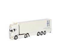 Modèle De Voiture De Course à Collectionner Camion Frigorifique Scania Van Helvoirt 01-1870 4X2 À L'échelle 1:50 Décoration pour Chambre