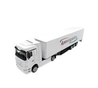 Modèle De Voiture De Course à Collectionner Camion Porte-conteneurs Toyota APEX Logisrics Modèle Réaliste À L'échelle 1:87 Affichage Statique À Plat Avant Décoration pour Chambre