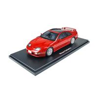 Modèle De Voiture De Course à Collectionner Modèle D'affichage De Décoration De Voiture en Métal Bicolore À L'échelle 1:18 pour Nissan Fairlady Z (Z32) Version R Décoration pour Chambre(Red)