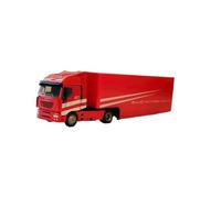 Modèle De Voiture De Course à Collectionner Modèle De Camion Porte-conteneurs en Alliage Moulé sous Pression Échelle 1/43 Jouet Simulation Remorque De Camion Métal Décoration pour Chambre