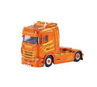 Modèle De Voiture De Course à Collectionner Modèle De Camion Scania CS20N 4X2 Moulé sous Pression À L'échelle 1:50 Orange Aurénico 01-4705 Décoration pour Chambre
