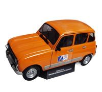 Modèle De Voiture De Course à Collectionner Modèle De Fourgonnette Renault 4L GTL 1/18 en Alliage Orange À Collectionner À Petite Échelle Décoration Chambre Décoration pour Chambre
