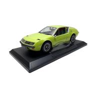 Modèle De Voiture De Course à Collectionner Modèle De Voiture Alliage Moulé sous Pression pour Renault Alpine A310 1600vf Échelle 1/18 Décoration Jouet Affichage Décoration pour Chambre(Green)