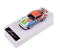 Modèle De Voiture De Course à Collectionner Modèle De Voiture Alliage pour Porsche 911 Carrera Peinture Artistique Décoration 1:64 pour Les Amateurs Voitures Décoration pour Chambre