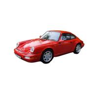 Modèle De Voiture De Course à Collectionner Modèle De Voiture Alliage Réaliste pour Porsche 911 Carrera4 1/18 Ornements Métalliques Multicolores À Portes Ouvrables Décoration pour Chambre(Red)