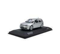 Modèle De Voiture De Course à Collectionner Modèle De Voiture Berline Classique en Alliage Argenté pour VW Golf R32 Échelle 1:43 Décoration Chambre À Coucher Décoration pour Chambre