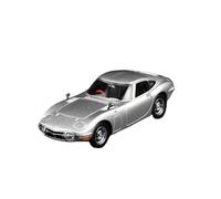 Modèle De Voiture De Course à Collectionner Modèle De Voiture Classique Alliage Argenté pour Toyota 2000GT Souvenir Nostalgie Accessoire Loisir Cadeau Échelle 1:43 Décoration pour Chambre