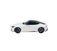 Modèle De Voiture De Course à Collectionner Modèle De Voiture Collection en Alliage Bicolore 1:18 pour Nissan Fairlady Z Nismo 2024 Décoration À L'échelle Décoration pour Chambre(White)