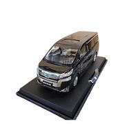 Modèle De Voiture De Course à Collectionner Modèle De Voiture d'affaires Toyota Vellfire en Alliage Modèle MPV Moyen À Grand Noir 1/18 Décoration pour Chambre